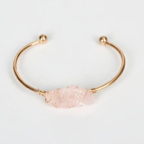 Jewelry - Pink Crystal Cuff Bracelet
